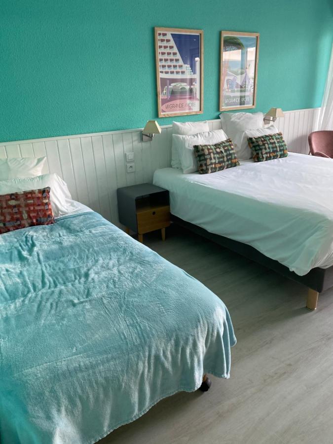 Hotel Saint-Clair, Cote Plage ลา กร็องเดอ-ม็อต ภายนอก รูปภาพ