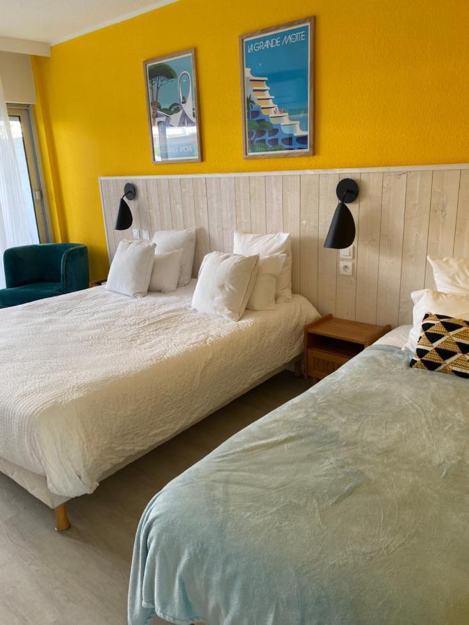Hotel Saint-Clair, Cote Plage ลา กร็องเดอ-ม็อต ภายนอก รูปภาพ