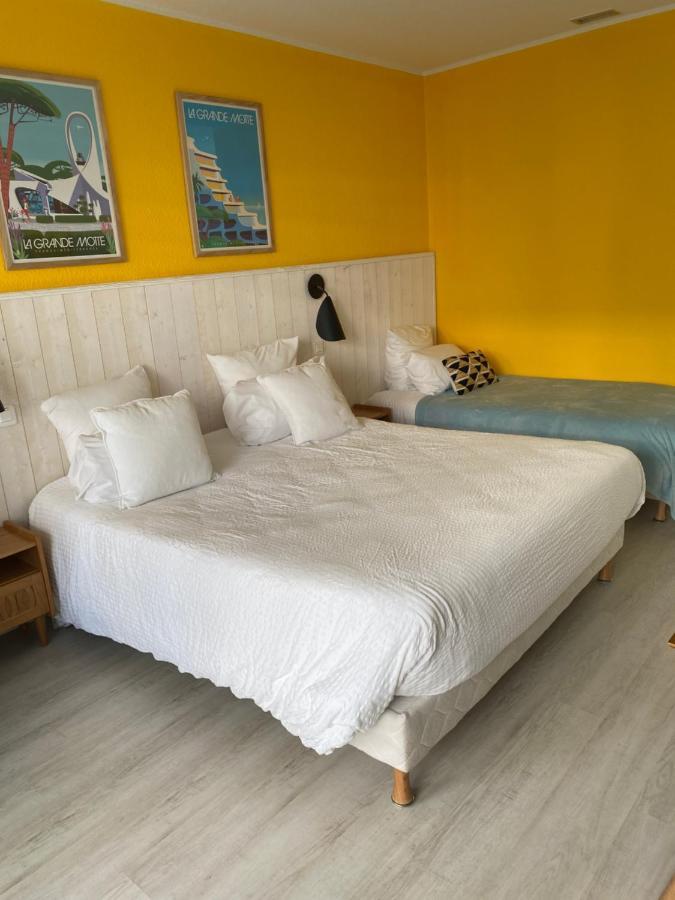 Hotel Saint-Clair, Cote Plage ลา กร็องเดอ-ม็อต ภายนอก รูปภาพ