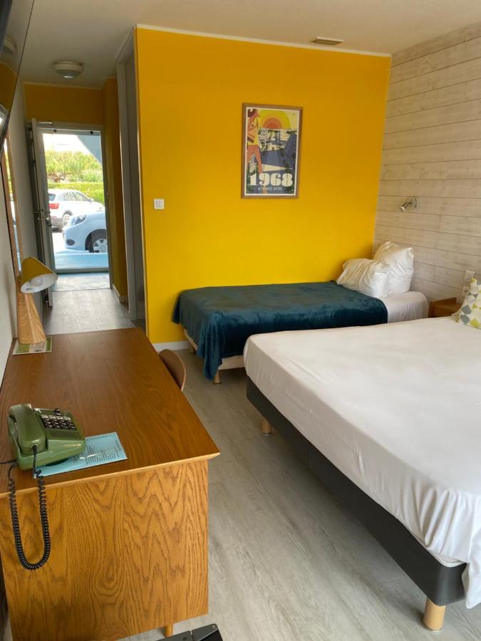 Hotel Saint-Clair, Cote Plage ลา กร็องเดอ-ม็อต ภายนอก รูปภาพ
