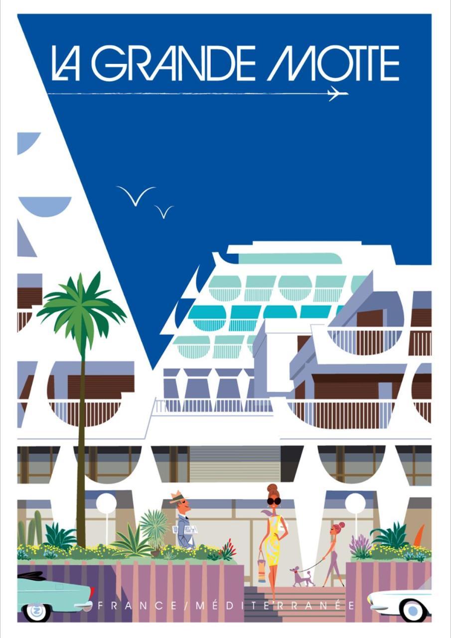 Hotel Saint-Clair, Cote Plage ลา กร็องเดอ-ม็อต ภายนอก รูปภาพ